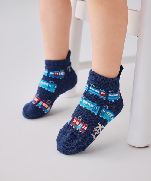 コンビミニ(Combi mini) ぬげにくいショートソックス 電車