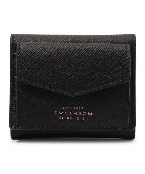 スマイソン(SMYTHSON) Panama Small Trifold Purse