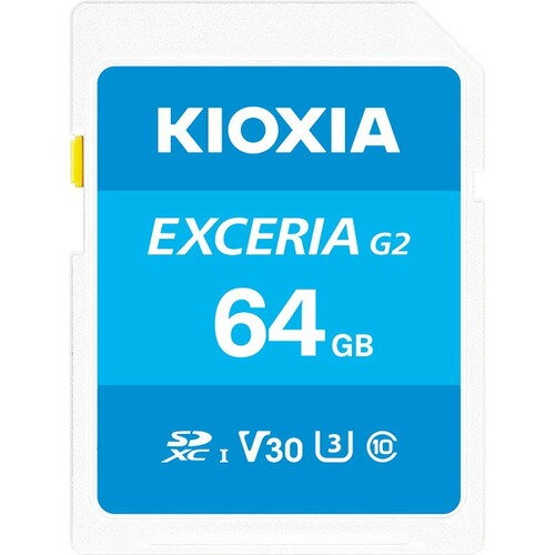 キオクシア EXCERIA G2 SDHC/SDXC UHS-I KSDU-B064G