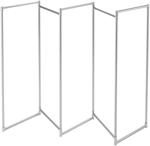 ディノス(dinos) 出しっぱなしでも美しい 新スタイリッシュアルミ物干し 5連ハイタイプ