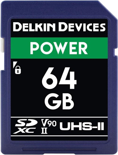 デルキン(Delkin) POWER SD UHS-II U3/V90 DDSDG200064G