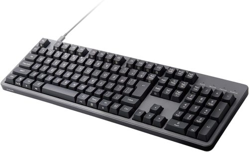 エレコム(ELECOM) 有線メカニカルフルキーボード Leggero TK-MC50UKLGY/EC