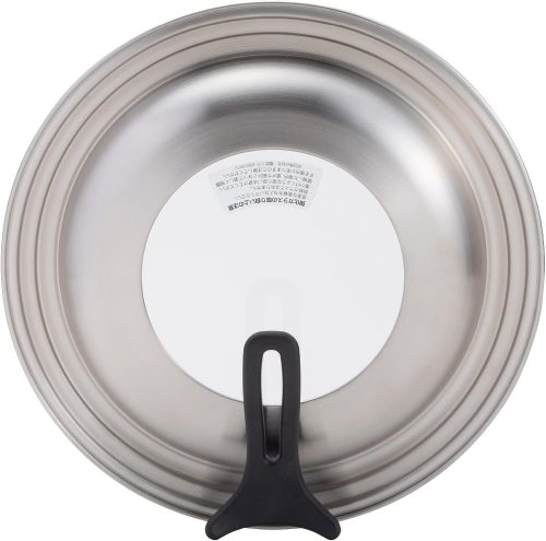 貝印 ステンレス製フライパンカバー スタンド付き DW5648