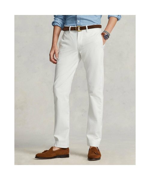 ポロラルフローレン(Polo Ralph Lauren) ストレッチ ストレート フィット ウォッシュド チノ パンツ