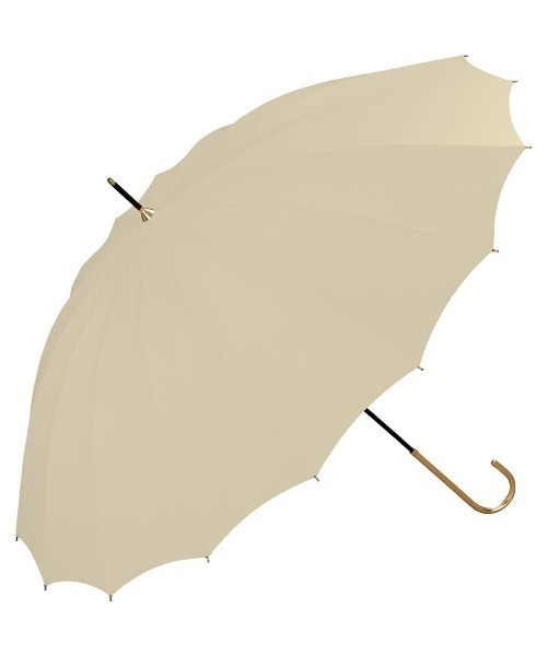 ワールドパーティー(Wpc.) 16本骨ソリッド 雨傘 長傘