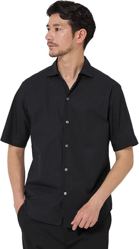 ビューティアンドユース ユナイテッドアローズ(BEAUTY&YOUTH UNITED ARROWS) コットン ワイドカラー スキッパーシャツ