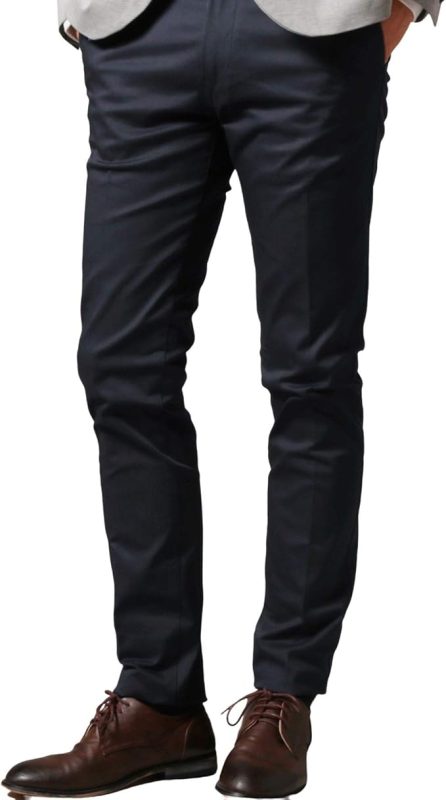 スプ(SPU) 日本製ビューティフルテーパードストレッチチノパンツ