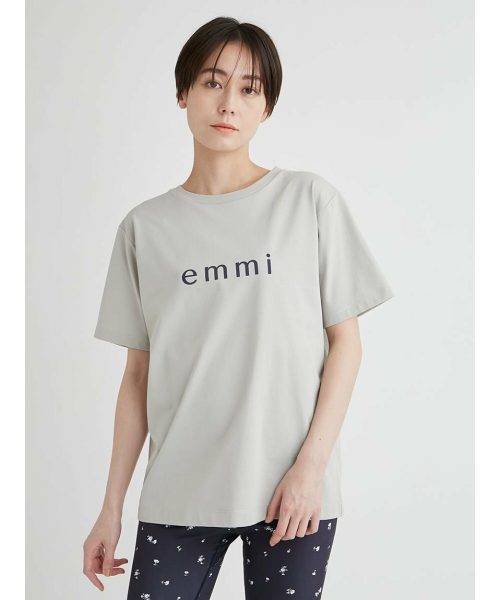 エミ(emmi) eco emmiロゴバックシャンTシャツ