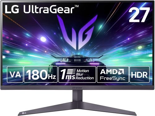 LGエレクトロニクス(LG Electronics) 27インチ UltraGear フルHD 180Hz対応ゲーミングモニター 27GS50F-B