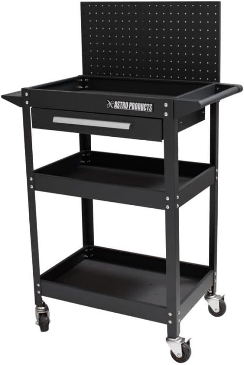 アストロプロダクツ AP ツールワゴン 3段 引出&パネル付 TW098