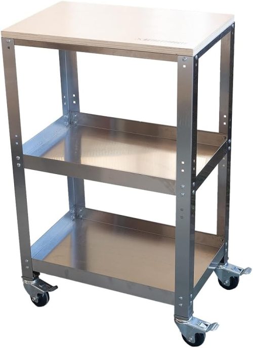 アストロプロダクツ AP ステンレスワゴン 3段 SW166