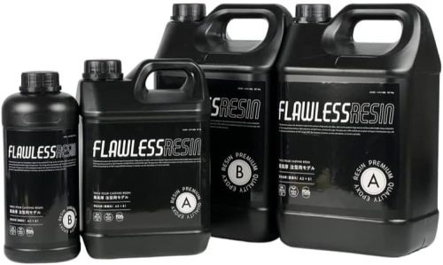 フローレスレジン 高性能エポキシ樹脂 レジンテーブル注型用 リバーテーブル・各種DIY用 400g