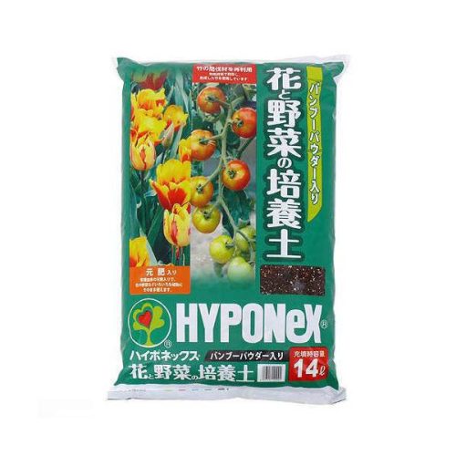 ハイポネックスジャパン(HYPONeX) バンブーパウダー入り 花と野菜の培養土