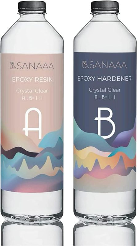 SANAAA エポキシ樹脂 二液性レジン液 500g