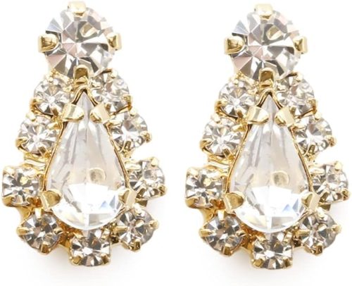 ジュエルボックス(JewelVOX) ドロップ・フラワー マグネットピアス イヤリング