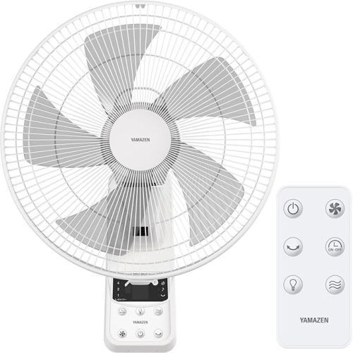 山善(YAMAZEN) 壁掛け扇風機 35cm 左右首振り YWX-F351
