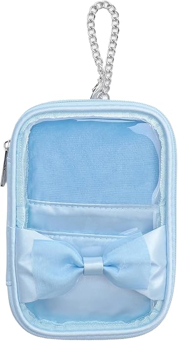 ウィゴー(WEGO) ダブルリボンサテンアクスタポーチ