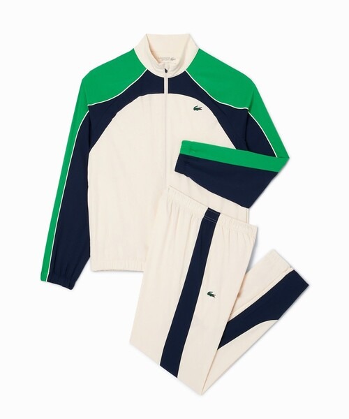 ラコステ(LACOSTE) 配色切り替えセットアップトラックスーツ