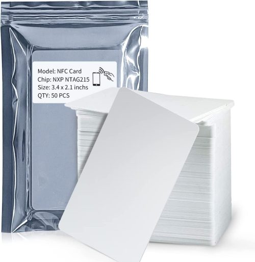 Jiaxing NFCカード NTAG215 50枚入り JX-BK-50