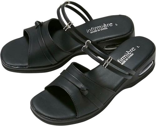 アンファミエ(infirmiere) モチーフデザイン軽量2WAYエアーサンダル