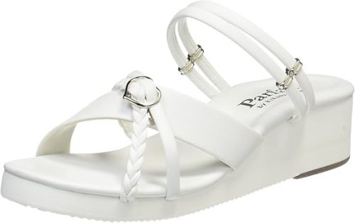 パルフェ(Parfait) 三つ編みハートサンダル