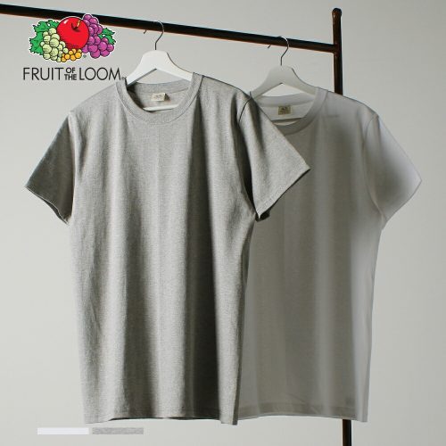 フルーツオブザルーム(FRUIT OF THE LOOM) 国産パックT Uネック