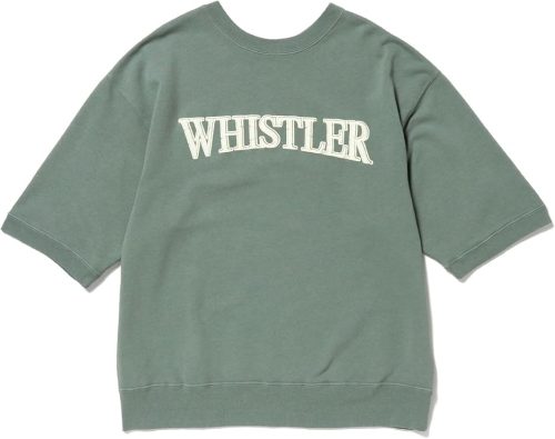 ビームス(BEAMS) オーバーダイ プリント ハーフスリーブスウェット