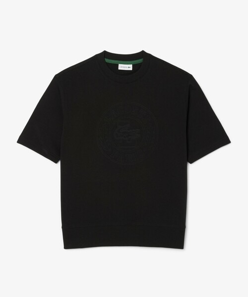 ラコステ(LACOSTE) トーン・オン・トーンステッチ半袖スウェット