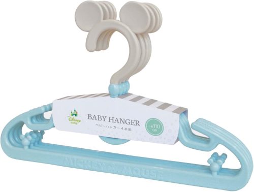 錦化成 ミッキーマウス ベビーハンガー 4本組