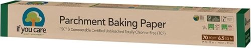イフユーケア(If You Care) 無漂白パーチメントベイキングペーパー ロールタイプ 幅33cm x 19.8m
