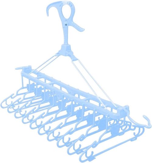 アイリスプラザ 折り畳み10連ハンガー