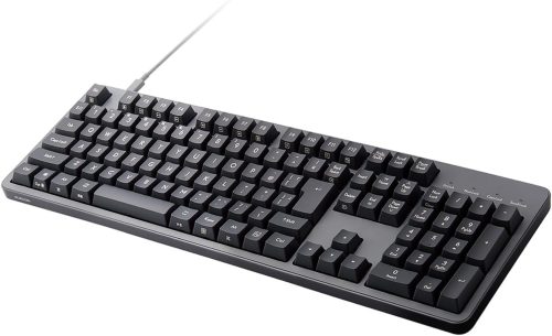 エレコム(ELECOM) 有線メカニカルフルキーボード TK-MC50UKLGY/EC
