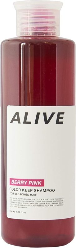 アライブ(ALIVE) カラーキープシャンプー ベリーピンク