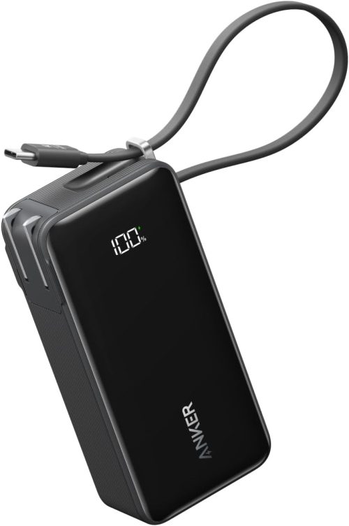 アンカー(ANKER) Anker Power Bank 10000mAh Fusion Built-In USB-C ケーブル A1637N