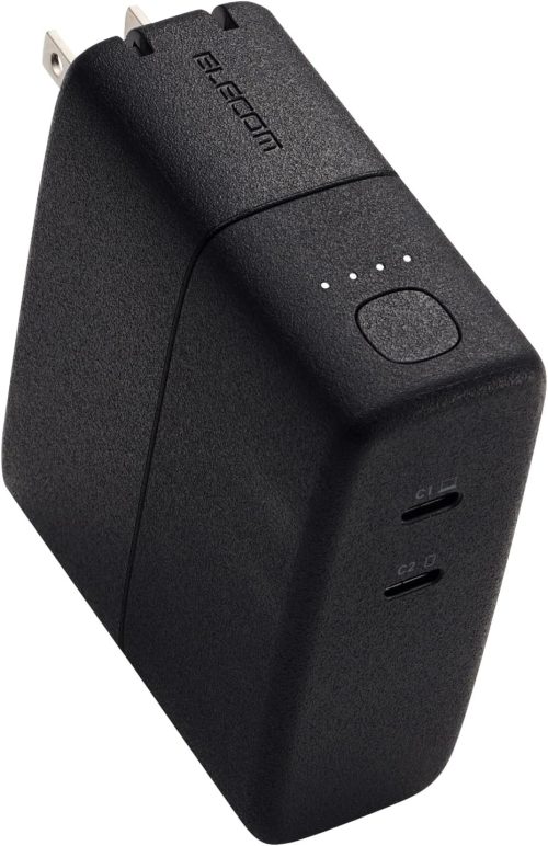 エレコム(ELECOM) AC充電器一体モバイルバッテリー EC-C22L