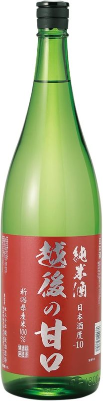 越後酒造場 越乃八豊 越後の甘口 純米酒