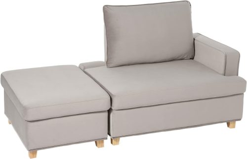 ロウヤ(LOWYA) 2人掛け カウチソファ 収納付き ZSYKL