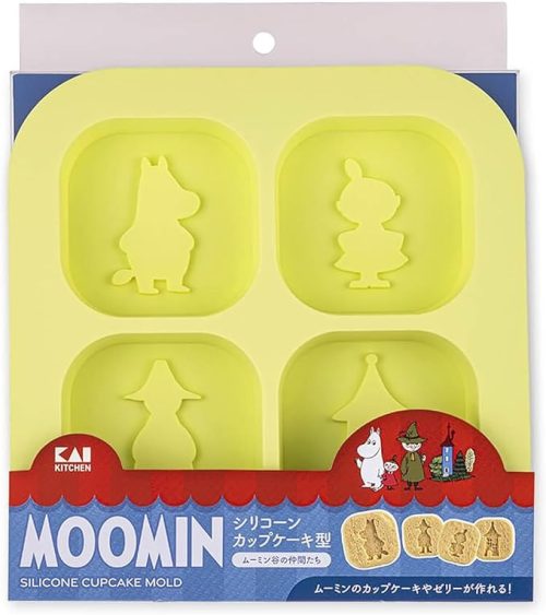 貝印 ムーミン シリコーカップケーキ型 ムーミン谷のなかまたち DN0606
