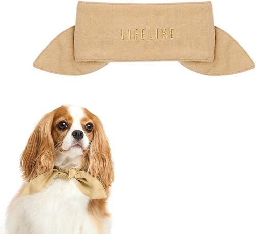 LIFELIKE リネン混リボンバンダナ