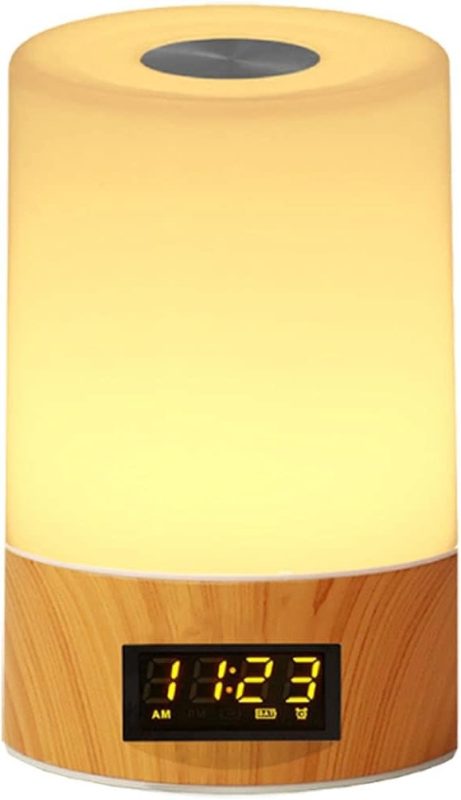 GOLWIS 目覚まし時計 光 大音量 デスクライト sunrise