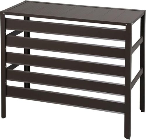 アイリスオーヤマ(IRIS OHYAMA) エアコン室外機カバー アルミ製 ASC