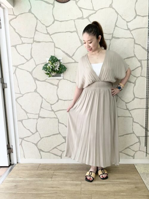 ラウトブルー(LAUT BLUE) ジパングマキシワンピース