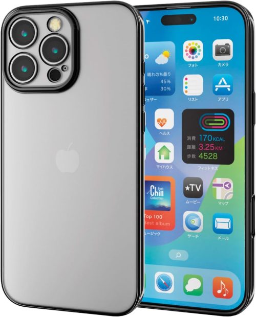 エレコム(ELECOM) iPhone 16 Pro Max ソフトケース 極限 メタリック PM-A24DUCTMK