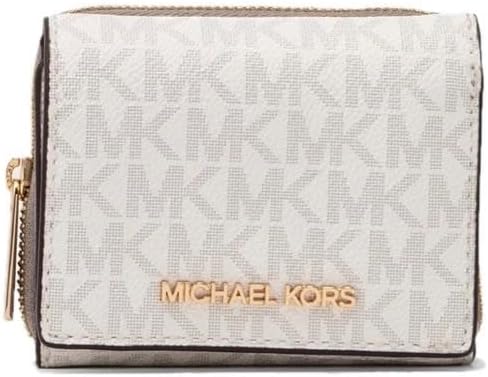 マイケルコース(MICHAEL KORS) JET SET TRAVEL ミッド ジップウォレット スモール MKシグネチャー