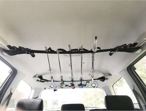 ロッドホルダー　車　釣り竿　5本 Amazon.co.jp: [Vmorde] 2本セット ロッドキャリー 車専用
