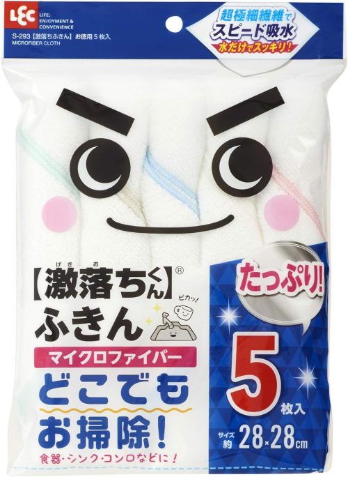 レック(LEC) レック 激落ちふきん お徳用 5枚入 S-293
