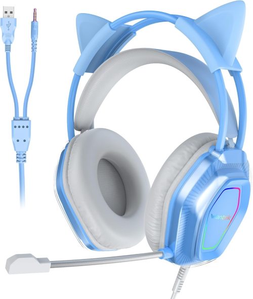 Wantek V10 猫耳ヘッドホン