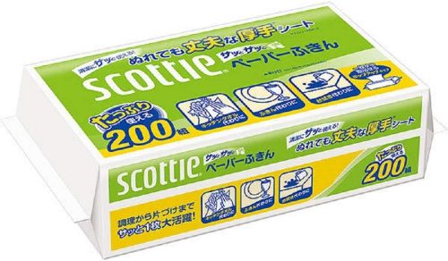 日本製紙クレシア(NIPPON PAPER CRECIA) スコッティ ファイン ペーパーふきん サッとサッと