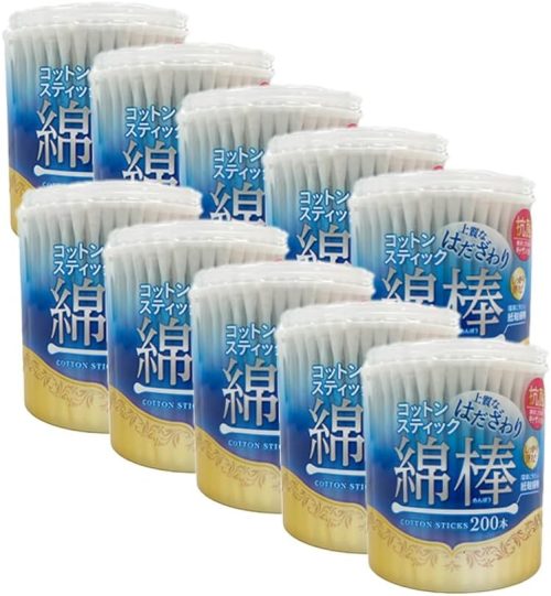 浅井商事 抗菌綿棒 200本 10個セット