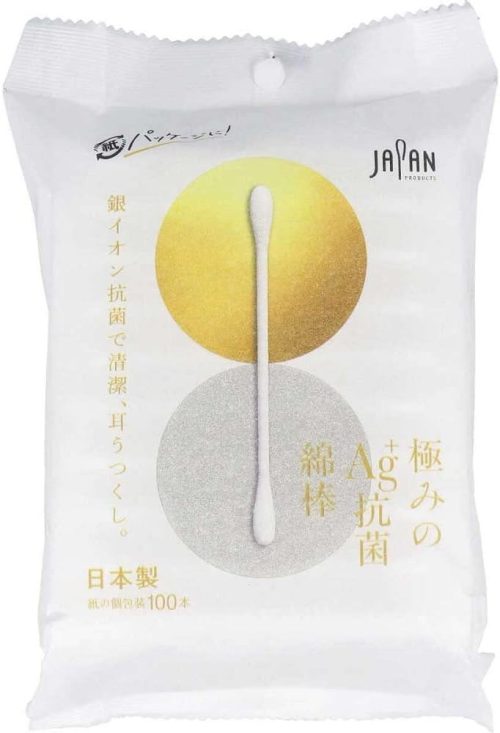 平和メディク 極みのAg+抗菌綿棒 100本袋入